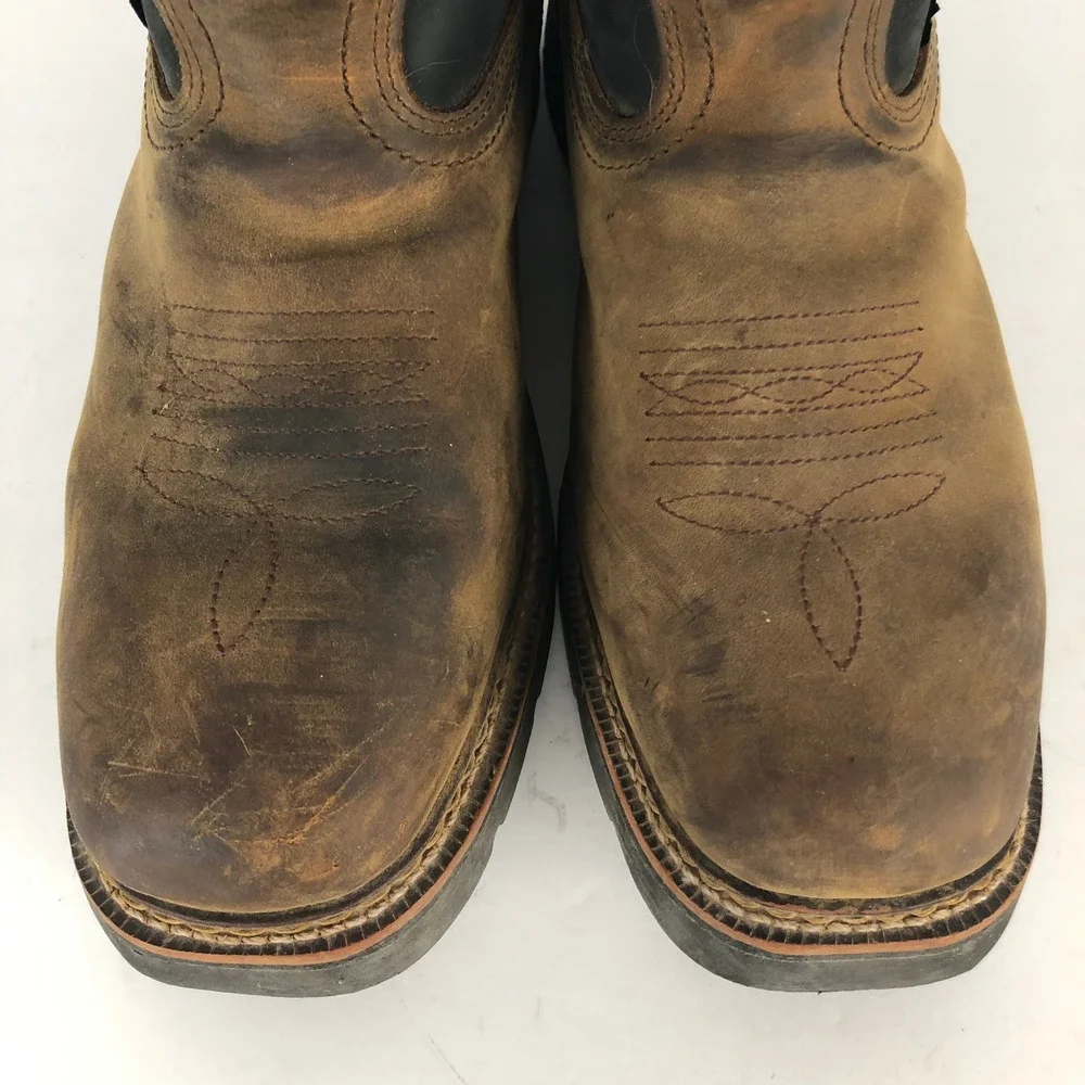 THOROGOOD Wellington Waterproof Work Boots Men's 10.5 EE Brown 814-4330  EH SR
